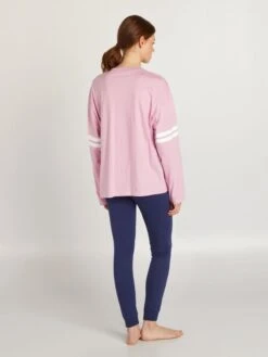 Conjunto De Pijama 'Snoopy' - 2 Piezas - Violeta -TrendyModa Ventas conjunto de pijama snoopy 2 piezas violeta aul72 1 frb3