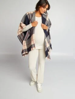 Conjunto De Premamá Con Camiseta + Pantalón De Canalé - CERVEZA BEIGE -TrendyModa Ventas conjunto de premama con camiseta pantalon de canale cerveza beige alh77 1 frb4