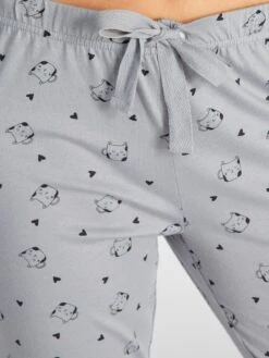 Conjunto De Punto - 2 Piezas - GATO GRIS -TrendyModa Ventas conjunto de punto 2 piezas gato gris yj880 8 frb4