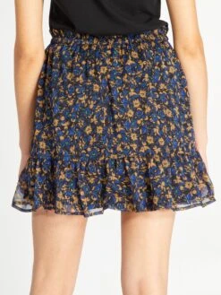 Falda Con Volantes 'JDY' - AZUL -TrendyModa Ventas falda con volantes jdy azul amv65 1 frb3