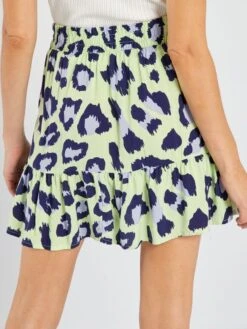 Falda Corta Con Cinturón Anudable 'JDY' - PURPURA -TrendyModa Ventas falda corta con cinturon anudable jdy purpura ais72 2 frb3