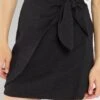 Falda Corta De Tweed - Negro -TrendyModa Ventas falda corta de tweed negro atn75 2 frb1