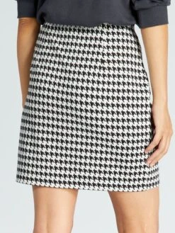 Falda Corta Milano - NEGRO -TrendyModa Ventas falda corta milano negro aeu10 1 frb3