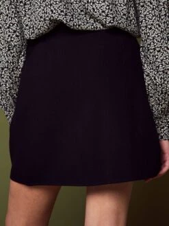 Falda Corta - Negro -TrendyModa Ventas falda corta negro ajt29 1 frb3