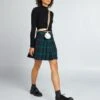 Falda Corta Plisada - CHEQUE GREE 1 Falda Corta Plisada - CHEQUE GREE -TrendyModa Ventas falda corta plisada cheque gree ael94 1 frb1