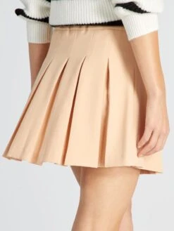 Falda Corta Plisada - CRUDO LO TIENE -TrendyModa Ventas falda corta plisada crudo lo tiene ayq48 1 frb3