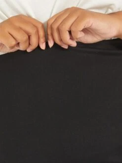 Falda De Tubo De Punto Milano - Negro 10 Falda De Tubo De Punto Milano - Negro -TrendyModa Ventas falda de tubo de punto milano negro ww450 1 frb4