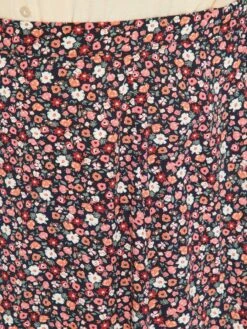 Falda Larga Con Estampado - ROSA -TrendyModa Ventas falda larga con estampado rosa zp030 4 frb4