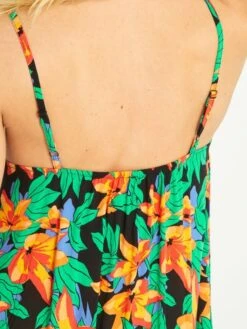 Falda Midi Con Estampado - NEGRO 9 Falda Midi Con Estampado - NEGRO -TrendyModa Ventas falda midi con estampado negro acj39 1 frb4