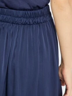 Falda Midi Lisa - Azul Marino -TrendyModa Ventas falda midi lisa azul marino ato03 3 frb5