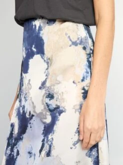 Falda Midi Tie-dye - AZUL 9 Falda Midi Tie-dye - AZUL -TrendyModa Ventas falda midi tie dye azul azz57 1 frb4