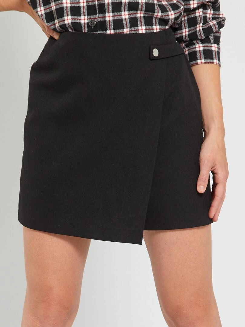 Falda Pantalón - Negro 3 Falda Pantalón - Negro