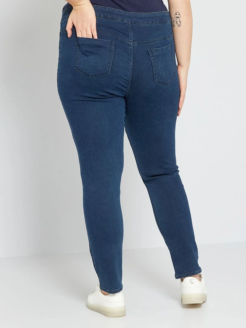 Jegging De Premamá - Azul Negro 5 Jegging De Premamá - Azul Negro - Imagen 3