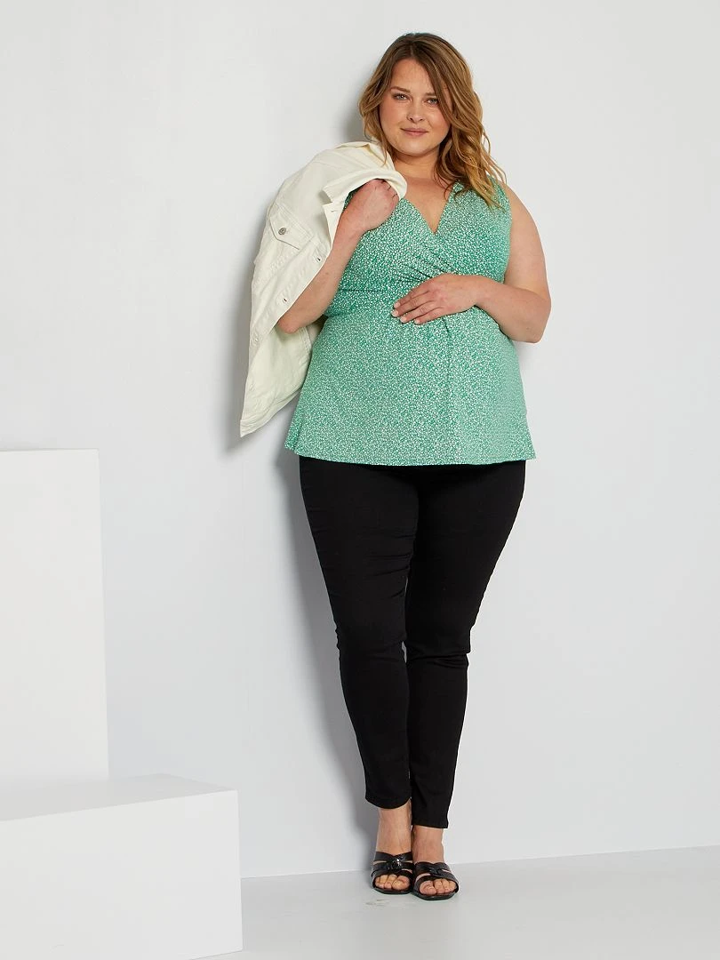 Jegging De Premamá - Gris Oscuro 3 Jegging De Premamá - Gris Oscuro