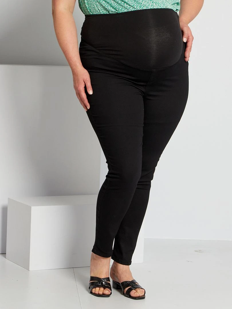 Jegging De Premamá - Gris Oscuro 4 Jegging De Premamá - Gris Oscuro - Imagen 2