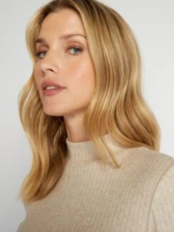 Jersey De Lactancia Con Cuello Alto - BEIGE -TrendyModa Ventas jersey de lactancia con cuello alto beige akq37 1 frb4