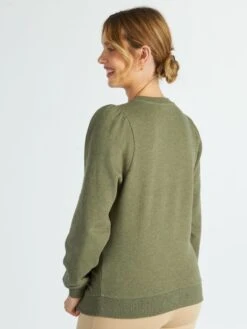 Jersey De Lactancia - Verde Liquen -TrendyModa Ventas jersey de lactancia verde liquen akq61 3 frb4