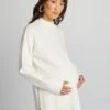 Jersey Oversize Marinero Premamá - BLANCO COMO LA NIEVE -TrendyModa Ventas jersey oversize marinero premama blanco como la nieve akq39 3 frb1