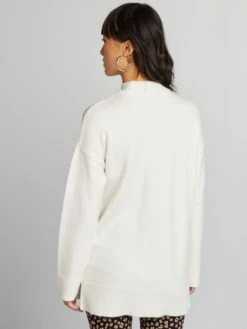 Jersey Oversize Marinero Premamá - BLANCO COMO LA NIEVE -TrendyModa Ventas jersey oversize marinero premama blanco como la nieve akq39 3 frb3