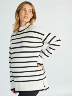 Jersey Oversize Marinero Premamá - RAYAS