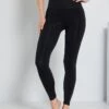Legging Posparto - Negro 1 Legging Posparto - Negro -TrendyModa Ventas legging posparto negro yb141 1 frb1