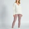 Legging Premamá - PURPURA -TrendyModa Ventas legging premama purpura ajo48 2 frb1