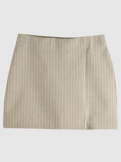 Minifalda Elástica A Rayas - BEIGERAYE 11 Minifalda Elástica A Rayas - BEIGERAYE -TrendyModa Ventas minifalda elastica a rayas beigeraye ase65 1 frb4