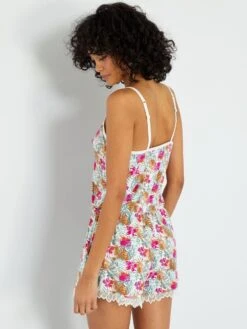 Mono Corto 'Mojito Lingerie' - BEIGE -TrendyModa Ventas mono corto mojito lingerie beige zs578 1 frb4