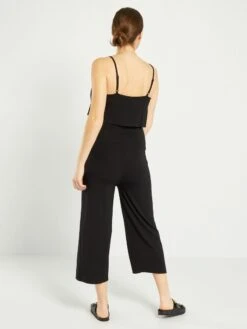 Mono Premamá De Tirantes - Negro -TrendyModa Ventas mono premama de tirantes negro aeh89 1 frb4