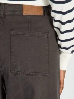 Pantalón Ancho Wide Leg Cropped - Negro -TrendyModa Ventas pantalon ancho wide leg cropped negro aof15 5 frb4