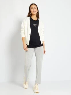 Pantalón De Jogging Premamá - GRIS