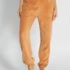 Pantalón De Pijama De Tejido Polar - MARRÓN TOSTADO -TrendyModa Ventas pantalon de pijama de tejido polar marron tostado ary41 1 frb1