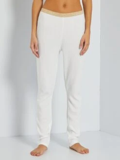 Pantalón De Pijama - Homewear - Crudo -TrendyModa Ventas pantalon de pijama homewear crudo zo118 1 frb3