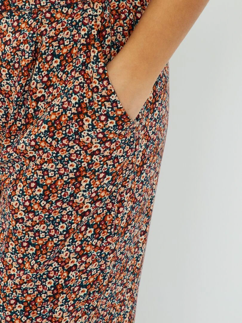 Pantalón De Pijama Vaporoso - AZUL 7 Pantalón De Pijama Vaporoso - AZUL - Imagen 5