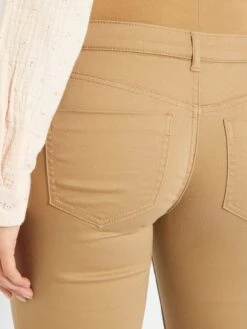 Pantalón De Sarga Premamá - BEIGE -TrendyModa Ventas pantalon de sarga premama beige zm242 1 frb5