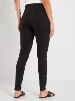 Pantalón De Sarga Premamá - Negro -TrendyModa Ventas pantalon de sarga premama negro zm242 3 frb3