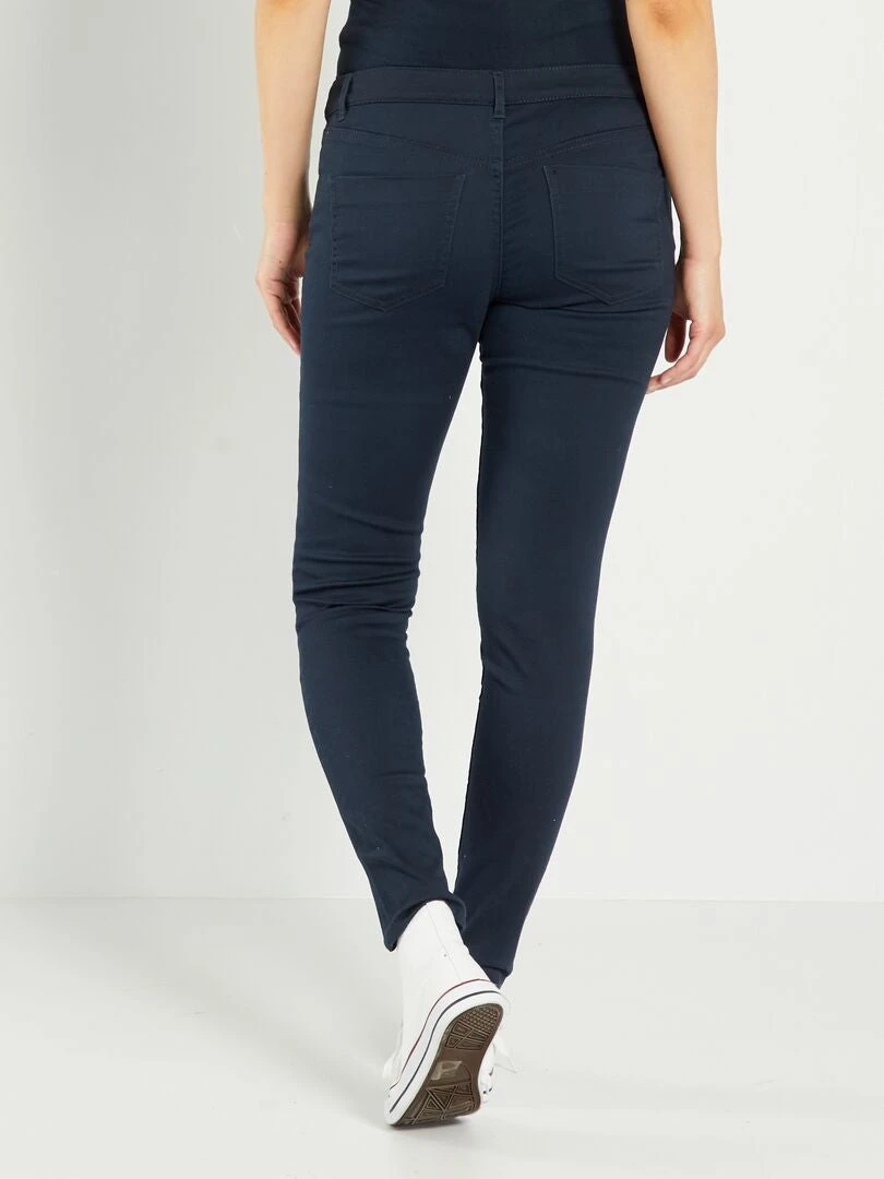 Pantalón De Sarga Premamá - SAVIA AZUL 5 Pantalón De Sarga Premamá - SAVIA AZUL - Imagen 3