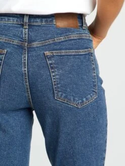 Pantalón Mom Con Talle Muy Alto - L28 - AZUL -TrendyModa Ventas pantalon mom con talle muy alto l28 azul zk667 5 frb6