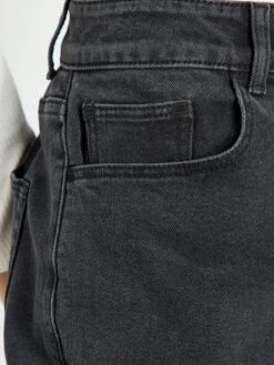 Pantalón Mom Con Talle Muy Alto - L28 - NEGRO -TrendyModa Ventas pantalon mom con talle muy alto l28 negro zk667 1 frb6