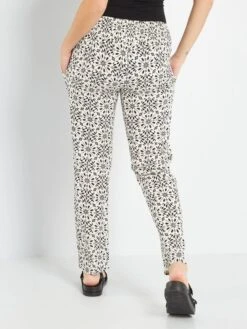 Pantalón Premamá Vaporoso Y Ligero - BEIGE -TrendyModa Ventas pantalon premama vaporoso y ligero beige zo550 2 frb3