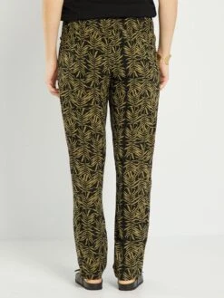 Pantalón Premamá Vaporoso Y Ligero - NEGRO 9 Pantalón Premamá Vaporoso Y Ligero - NEGRO -TrendyModa Ventas pantalon premama vaporoso y ligero negro zo550 8 frb4