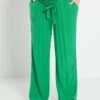 Pantalón Premamá - Verde -TrendyModa Ventas pantalon premama verde zr744 4 frb1