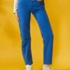 Pantalón Vaquero Recto - AZUL -TrendyModa Ventas pantalon vaquero recto azul zr609 1 frb1