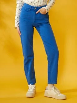 Pantalón Vaquero Recto - AZUL