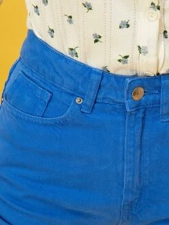 Pantalón Vaquero Recto - AZUL -TrendyModa Ventas pantalon vaquero recto azul zr609 1 frb5