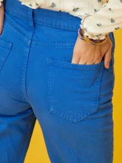 Pantalón Vaquero Recto - AZUL -TrendyModa Ventas pantalon vaquero recto azul zr609 1 frb6