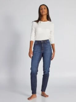 Pantalón Vaquero Slim - L34 - AZUL