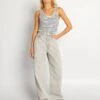Pantalón Vaquero Wide Leg - ÁCIDO GRIS -TrendyModa Ventas pantalon vaquero wide leg acido gris aof72 1 frb1