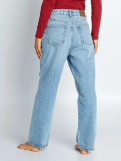 Pantalón Vaquero Wide Leg - BEBE AZUL_ -TrendyModa Ventas pantalon vaquero wide leg bebe azul aof74 1 frb3