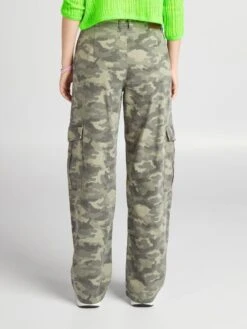 Pantalón Wide Leg - Camuflaje -TrendyModa Ventas pantalon wide leg camuflaje aod39 1 frb4